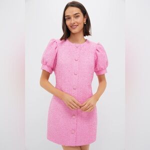 Tuckernuck Hyacinth House Pink Puff Sleeve Dress NWT XXL